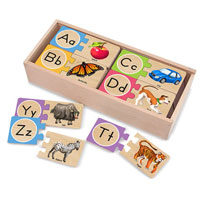 Alphabet Wooden Puzzle Cards