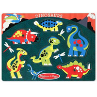 Dinosaurs Peg Puzzle