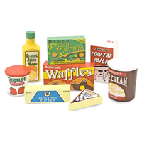 Wooden Fridge Food Set