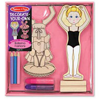 DYO Wooden Magnetic Ballerina Fashions
