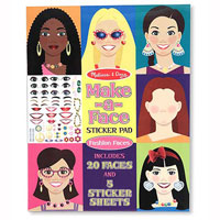 Make-A-Face Sticker Pad