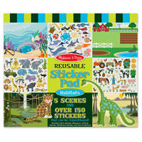 Habitats Reusable Sticker Book
