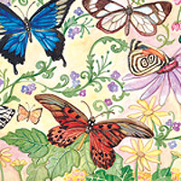 Butterfly Bliss Floor Puzzle (100pc)