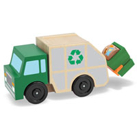 Recycling Garbage Truck