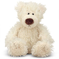 Baby Roscoe Bear - Vanilla