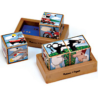 Farm & Vehicle Sound Blocks Duo