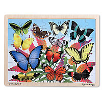 Butterfly Garden Wooden - 48 piece Wooden Jigsaw Puzzle