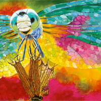 Dazzling Dragonfly - 100 piece Jigsaw Puzzle