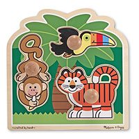 Rainforest Friends - Jumbo Knob