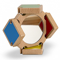 Color-Flap Mirror