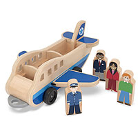 Whittle World Plane and Luggage Carrier Set