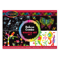 Deluxe Combo Scratch Art Set