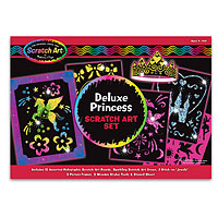 Deluxe Princess Scratch Art Set