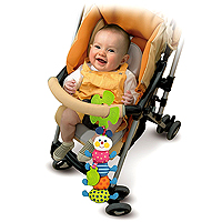 Funky Inchworm Stroller Pal