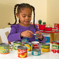 Let's Play House! Grocery Cans