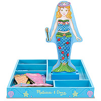 Waverly Mermaid Magnetic Dress Up