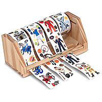 Sticker Rolls Vehicles, Careers, Sports & Knights