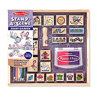 Stamp-a-Scene-Fairy Garden