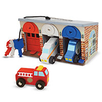 Lock & Roll Rescue Truck Garage