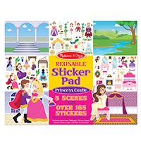 Reusable Sticker Pad - Princess Castle