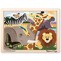 African Animals Jigsaw (12 pcs)
