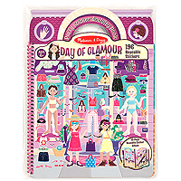 Deluxe Puffy Sticker Album - Day of Glamour
