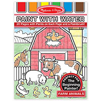 Paint with Water - Farm Animals