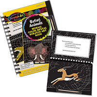 Drawing Book - Safari Animals