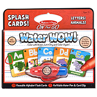 On the Go Water Wow! Splash Cards Alphabet