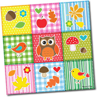 Autumn Quilt Jigsaw Puzzle - 30 pc