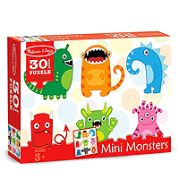 Mini Monsters Jigsaw Puzzle - 30 pc