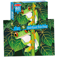 Red-Eyed Tree Frog Jigsaw Puzzle - 60 pc