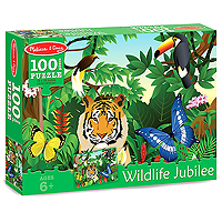 Wildlife Jubilee Jigsaw Puzzle - 100 pc