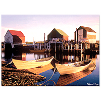 Golden Docks Jigsaw Puzzle - 500 pc