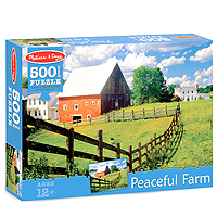 Peaceful Farm Jigsaw Puzzle - 500 pc