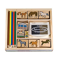 Horses Stamp Set