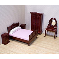 Victorian Dollhouse Bedroom Furniture