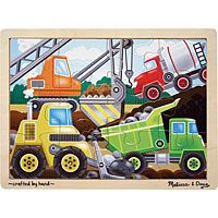 Construction Site Wooden Jigsaw