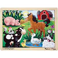 On the Farm Wooden Jigsaw