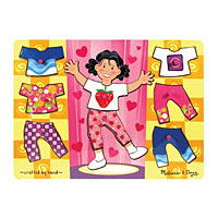 Girl Dress Up Mix'n Match Peg