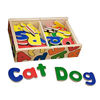 Magnetic Wooden Alphabet in a Box