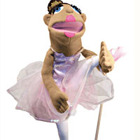 Ballerina Puppet - Full Body