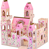 Folding Princess Castle