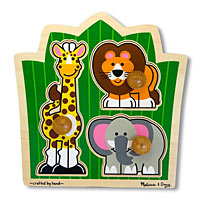 Jungle Friends (Safari) Jumbo Knob