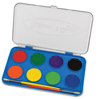 Jumbo Watercolor Set - 8 colors