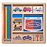 Vehicles Stamp Set