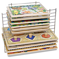 Deluxe Wire Puzzle Rack