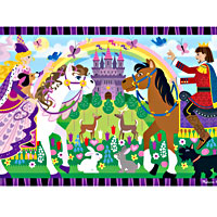 Fairy Tale Friendship Floor Puzzle