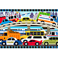 Traffic Jam Floor Puzzle