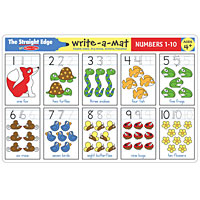 Numbers 1-10 Write-A-Mat